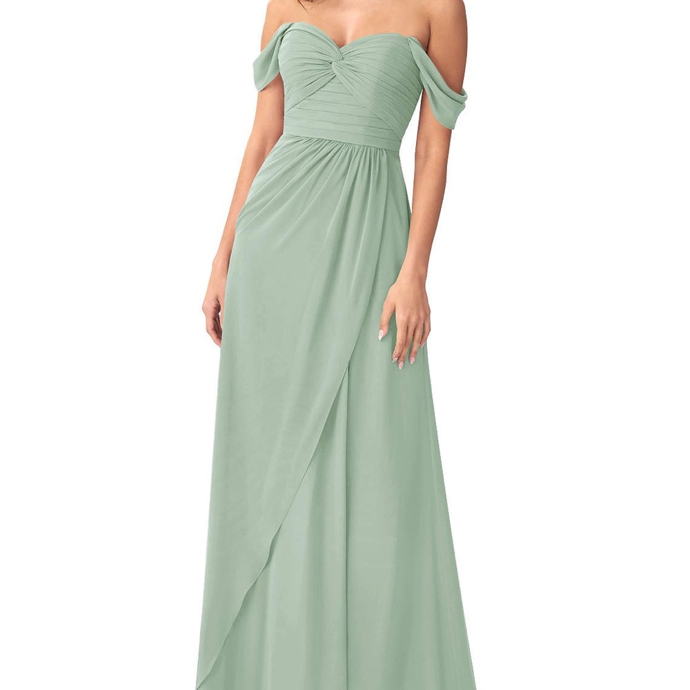 Azazie Millie Bridesmaid Dress in Agave